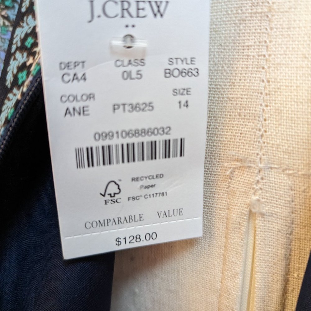 J.Crew Factory Tiered Ruffle Maxi Dress - Picture 6 of 10